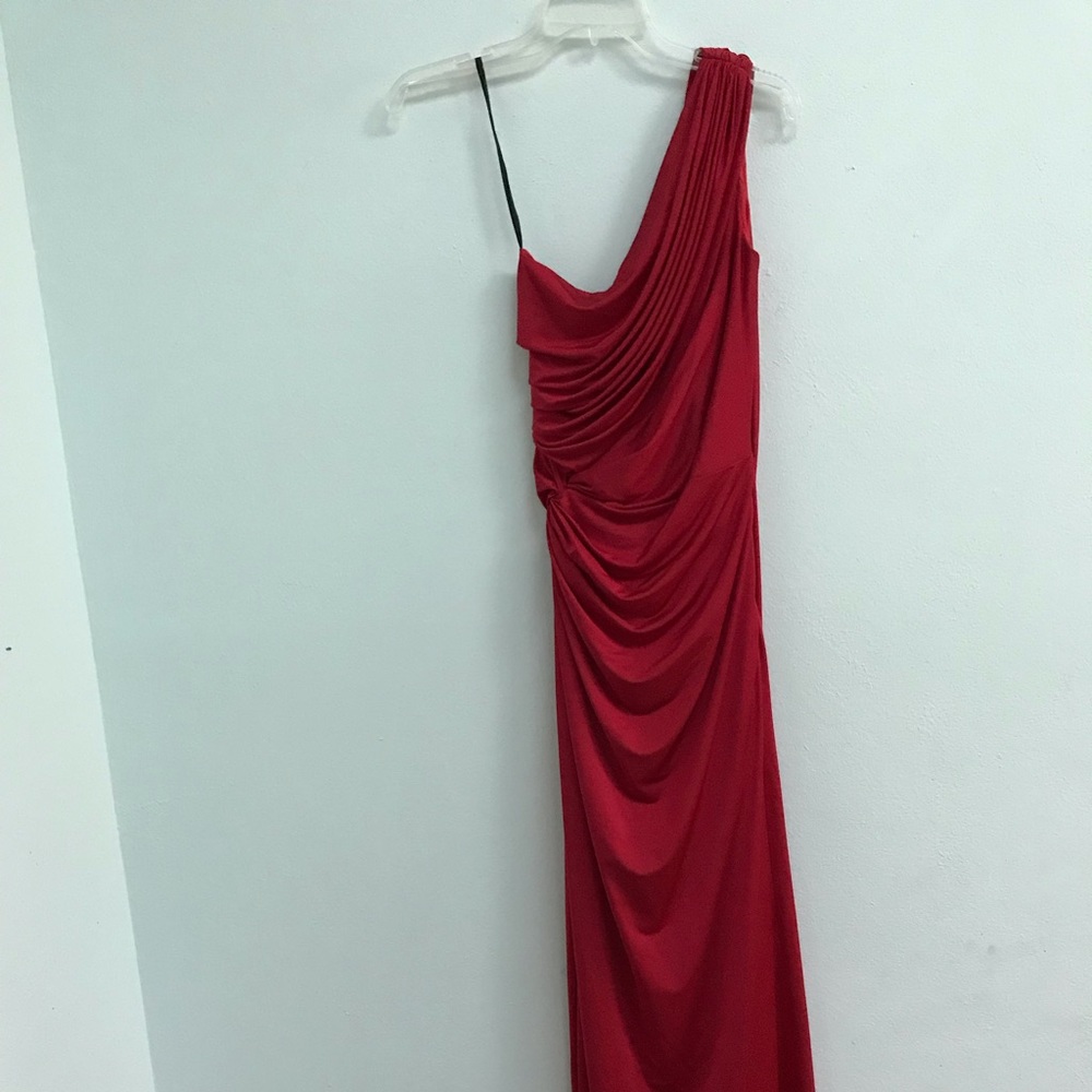 Cache One Shoulder Gown